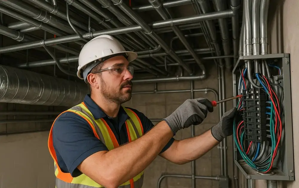 How Do Electromechanical Contractors Collaborate with Other Trades in Large-Scale Industrial Projects?