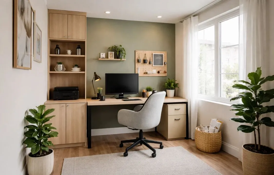 How to Turn a Spare Room into a Functional Office?