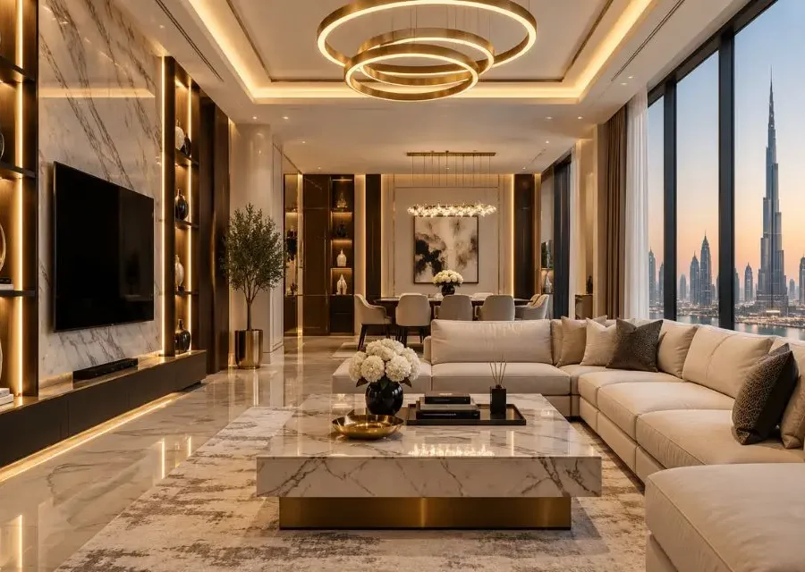 Luxury Interior Design Company Abu Dhabi for Elegant Living Spaces