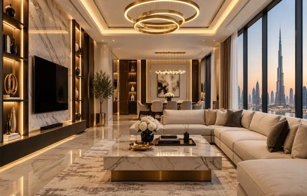 Luxury Interior Design Company Abu Dhabi for Elegant Living Spaces