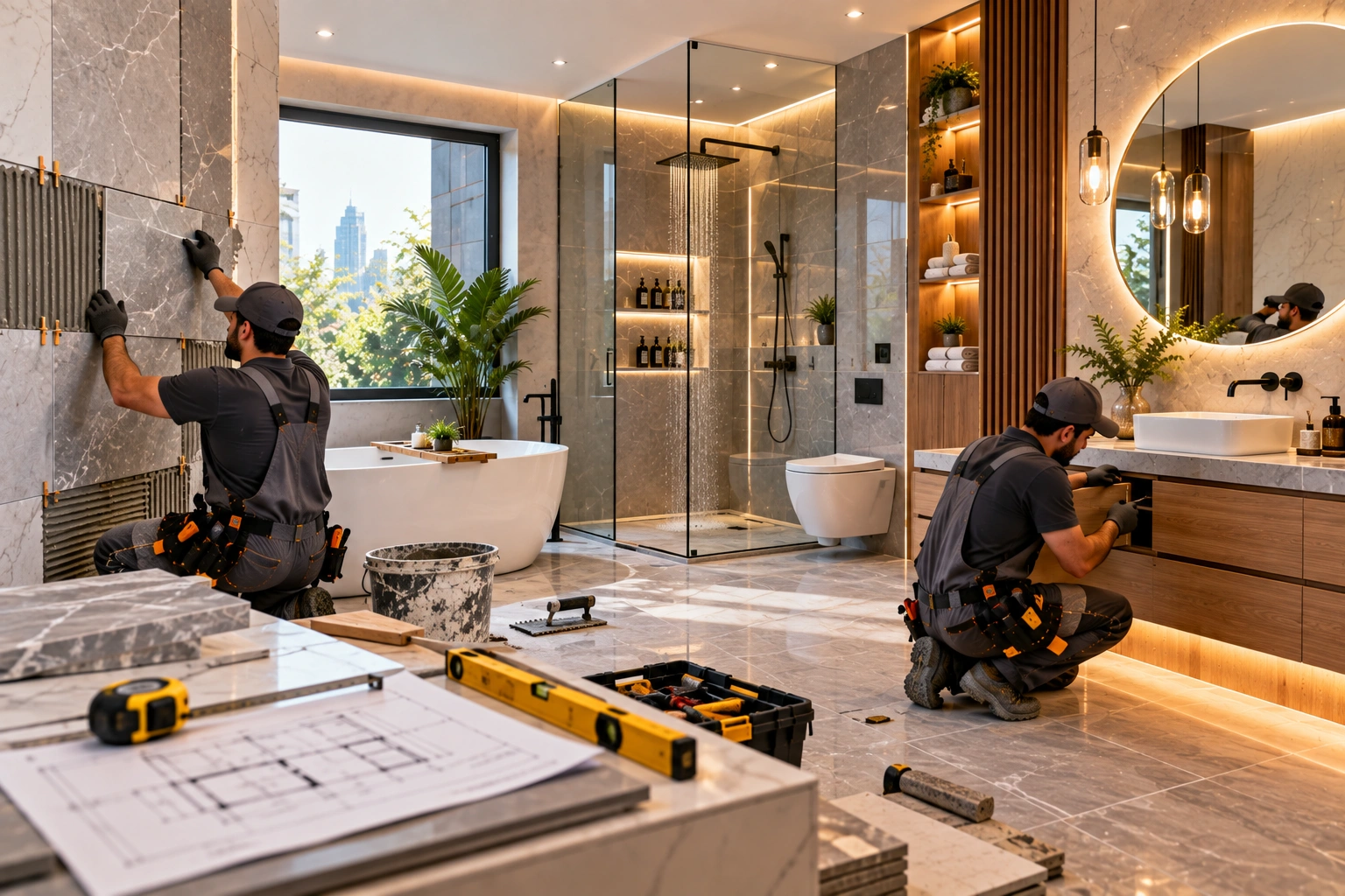 Bathroom Renovation Contractor in Abu Dhabi: Costs, Trends and Flooring Choices for 2026