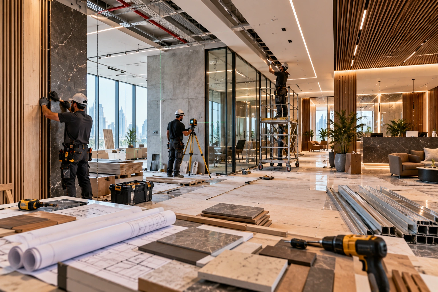Fitout Contractors in Abu Dhabi for Restaurants: What Restaurant Interiors Fitout Work Involves